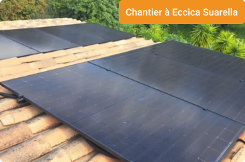 Installation Panneaux Solaires a Eccica-Suarella