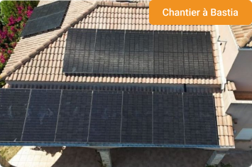 Installation panneaux solaires à Bastia